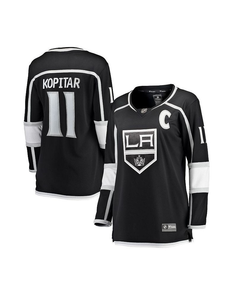 Women's Anze Kopitar Black Home Breakaway Player Jersey Black $49.50 Jersey