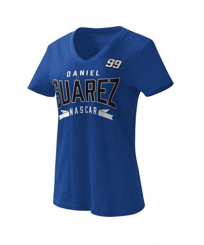 Women's Royal Daniel Suarez Dream Team V-Neck T-shirt Royal $19.23 Tops