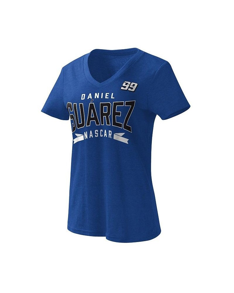 Women's Royal Daniel Suarez Dream Team V-Neck T-shirt Royal $19.23 Tops