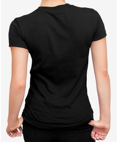 Women's Nature Lover Word Art T-shirt Black $17.15 Tops