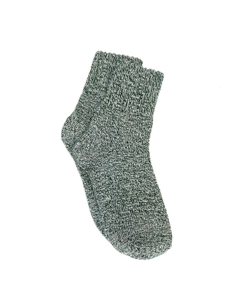 Women's Textured Melange Sorbet Crew Socks Blue $11.00 Socks