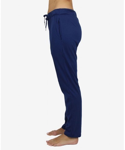 Women's Loose Fit Classic Lounge Pants Pack of 3 Black, Navy, Blue $36.57 Pants