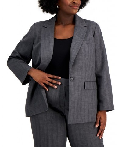 Plus Size Straight-Leg Pantsuit Tan $58.50 Suits