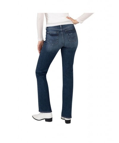 Women's The Curvy High Rise Bootcut Jeans Indigo $31.27 Jeans