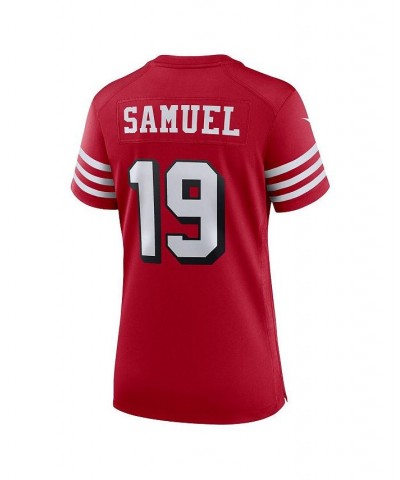 Women's Deebo Samuel Scarlet San Francisco 49ers Alternate Team Game Jersey Scarlet $43.40 Jersey