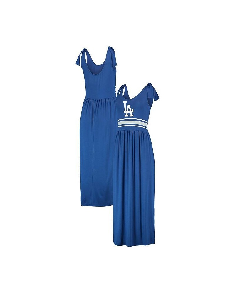 Women's Royal Los Angeles Dodgers Game Over Maxi Dress Royal $27.28 Dresses