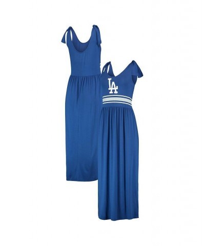 Women's Royal Los Angeles Dodgers Game Over Maxi Dress Royal $27.28 Dresses