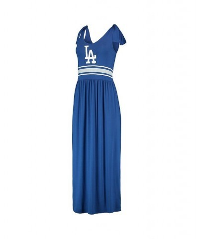 Women's Royal Los Angeles Dodgers Game Over Maxi Dress Royal $27.28 Dresses