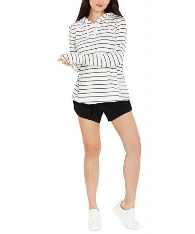 Under Belly French Terry Lounge Maternity Shorts Black $18.72 Shorts