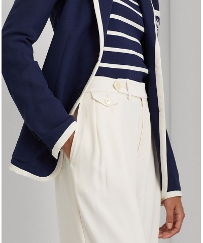 Women's Pleated Georgette Wide-Leg Pants Regular & Petite Mascarpone Cream $88.80 Pants