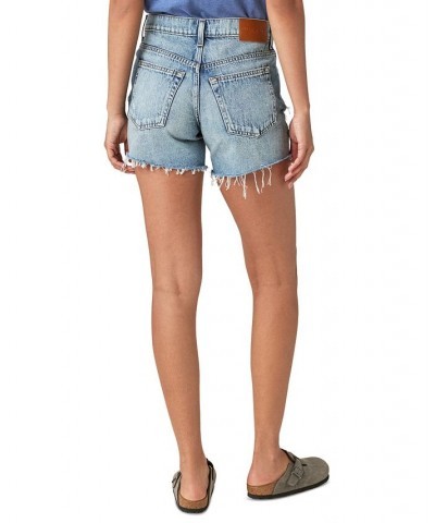 Women's Distressed Denim Shorts All In Bloom $41.34 Shorts