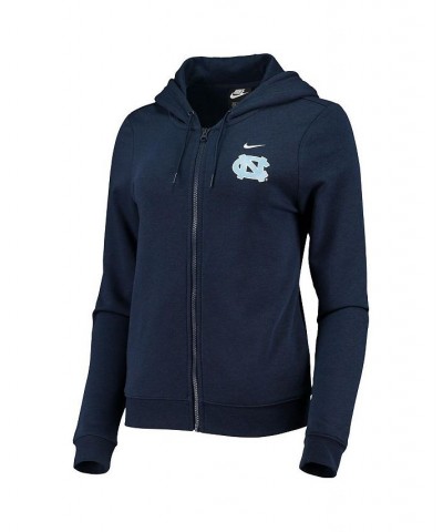 Women's Navy North Carolina Tar Heels Varsity Fleece Full-Zip Hoodie Navy $35.20 Sweatshirts