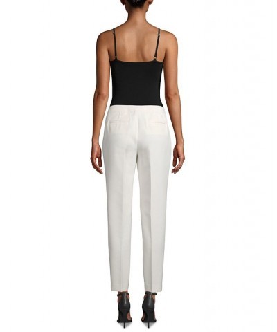 Straight-Leg Bowie Pants Annie Wht $45.54 Pants