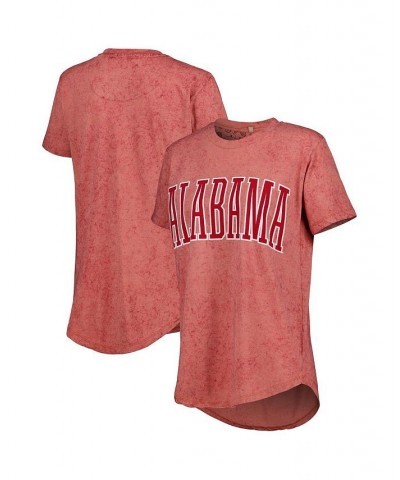 Women's Crimson Alabama Crimson Tide Southlawn Sun-Washed T-shirt Crimson $21.00 Tops