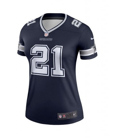 Women's Ezekiel Elliott Navy Dallas Cowboys Legend Player Jersey Navy $42.90 Jersey