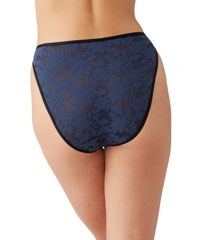 Women's Shadow Scene High-Leg Underwear 941268 Blue $12.30 Panty