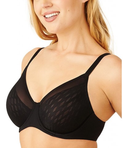 Women's Elevated Allure Underwire Bra 855336 Black $38.54 Bras