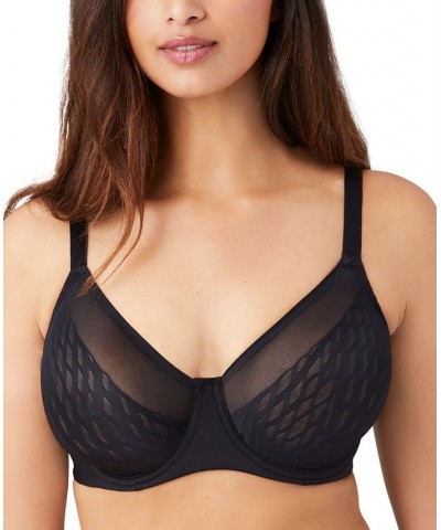 Women's Elevated Allure Underwire Bra 855336 Black $38.54 Bras