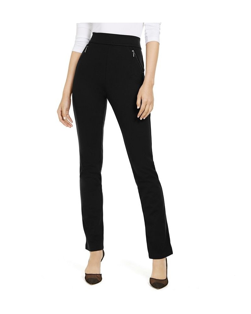 Women's Zip-Pocket Pants Deep Black $23.72 Pants