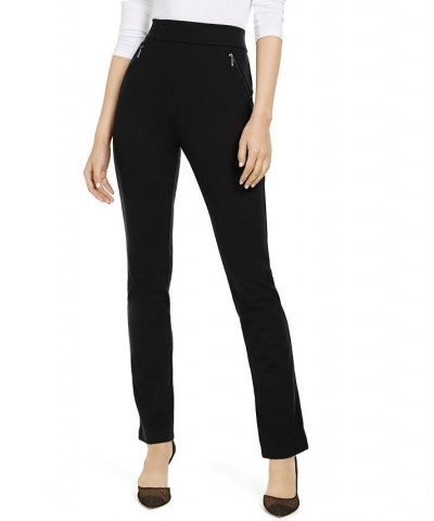 Women's Zip-Pocket Pants Deep Black $23.72 Pants