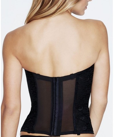 Colette Lace Strapless Bustier Corset Lingerie 8949 Black $38.13 Lingerie