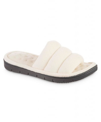 Women's Recycled Microterry Aster Slide White $13.45 Shoes