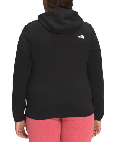 Plus Size Canyonlands Hooded Zippered Sweatshirt Black $38.15 Sweatshirts