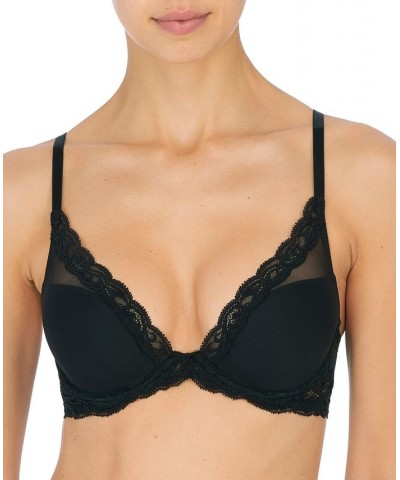 Feathers Contour Plunge Lace-Trim Bra 730023 Frose $29.79 Bras