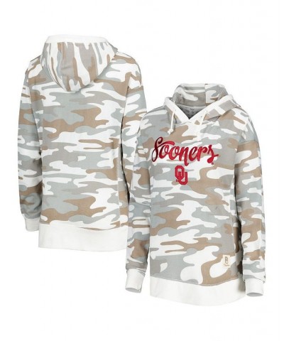 Women's Camo Oklahoma Sooners San Pablo Pullover Hoodie Camo $33.75 Sweatshirts