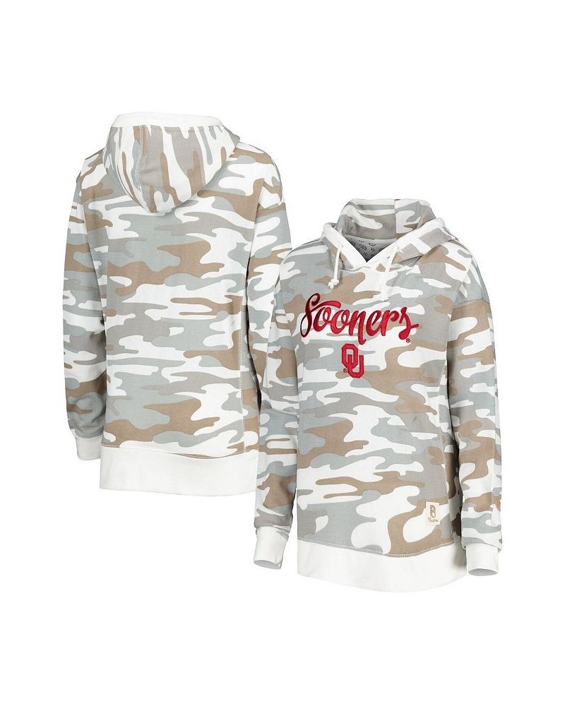 Women's Camo Oklahoma Sooners San Pablo Pullover Hoodie Camo $33.75 Sweatshirts