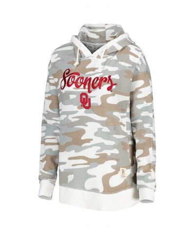 Women's Camo Oklahoma Sooners San Pablo Pullover Hoodie Camo $33.75 Sweatshirts