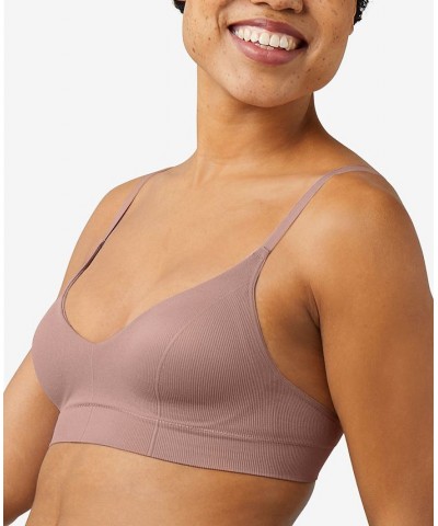 Women's Feel Good Seamless Wireless Bralette DM2303 Iced Mocha $15.92 Bras