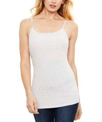 Maternity Nursing Camisole Gray $22.08 Tops