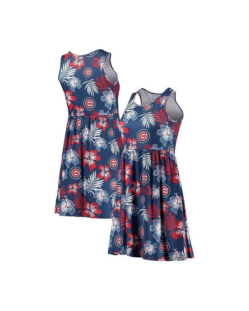 Women's Royal Chicago Cubs Floral Sundress Royal $29.25 Dresses