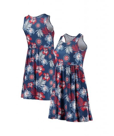 Women's Royal Chicago Cubs Floral Sundress Royal $29.25 Dresses