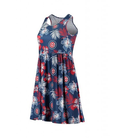 Women's Royal Chicago Cubs Floral Sundress Royal $29.25 Dresses