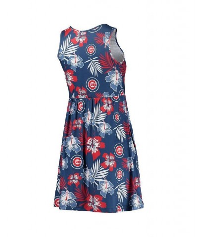 Women's Royal Chicago Cubs Floral Sundress Royal $29.25 Dresses