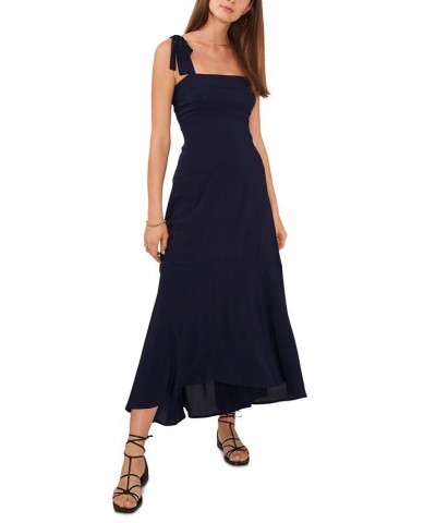 Women's Cover-Up Maxi Dress Navy $35.88 Swimsuits