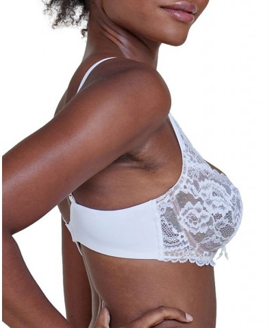 Women's Minx Unlined Balconette Bra Lingerie 1733100 White/nylon $34.00 Bras