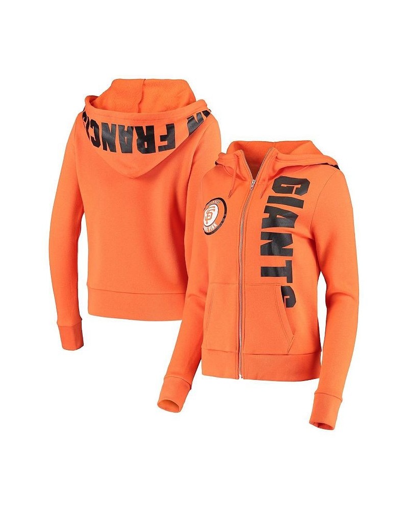 Women's Orange San Francisco Giants HD Full-Zip Jacket Orange $51.99 Jackets