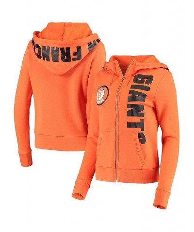 Women's Orange San Francisco Giants HD Full-Zip Jacket Orange $51.99 Jackets