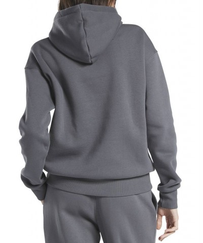 Women's Fleece Hoodie Pure Grey $24.94 Tops