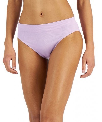 Women's Hi-Cut Seamless Bikini Underwear Glazed Lilac $12.00 Panty