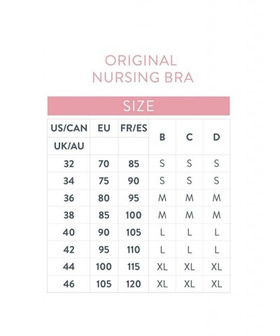 Women's Original Nursing Bra Pink $16.42 Bras