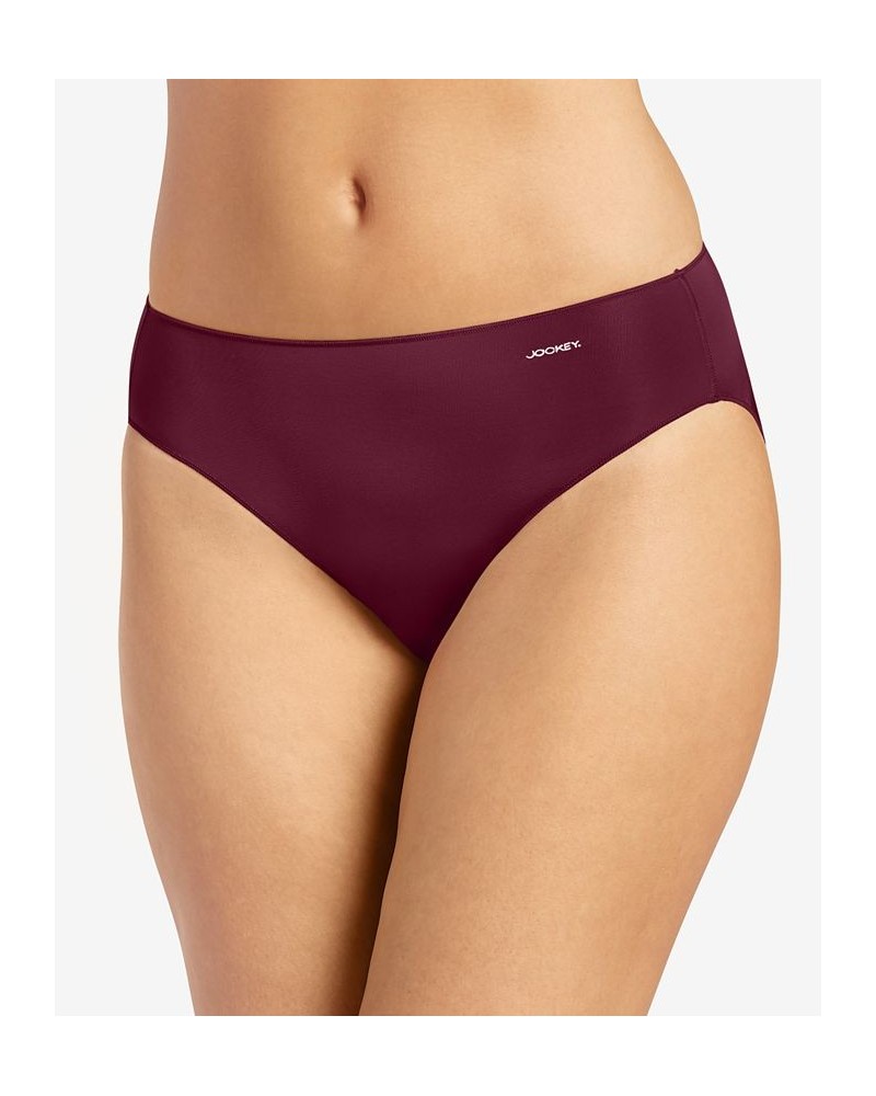 Women's No Panty Line Promise Bikini Underwear 1370 Imperial Plum $8.45 Panty