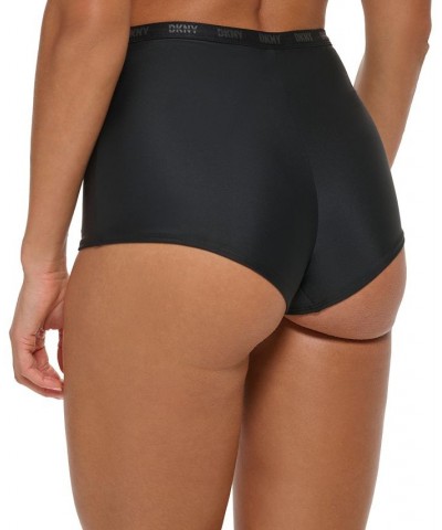 Women's Logo Bikini Top & Bottoms Black $33.54 Swimsuits