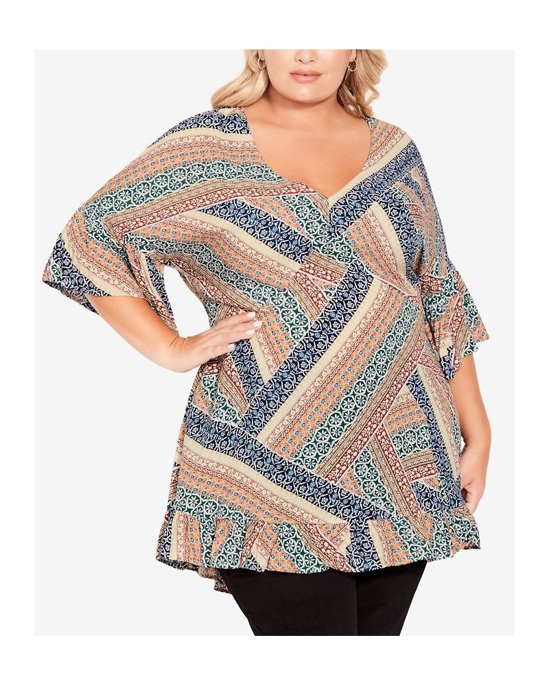 Plus Size Harper Tunic Top New Moon $27.06 Tops