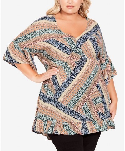 Plus Size Harper Tunic Top New Moon $27.06 Tops