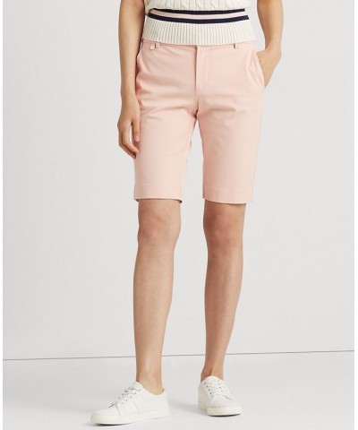 Women's Bi-Stretch Twill Shorts Pink $41.17 Shorts