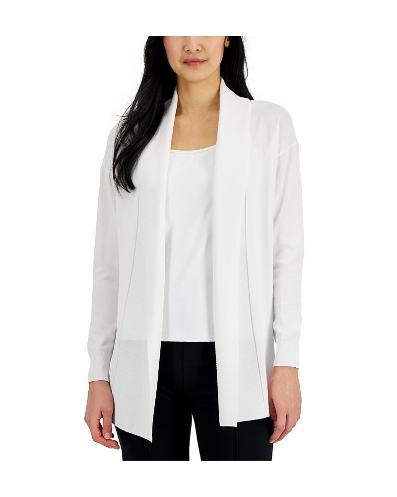 Women's Cardigan Shirt & Jacquard Skinny Pants White $24.17 Pants